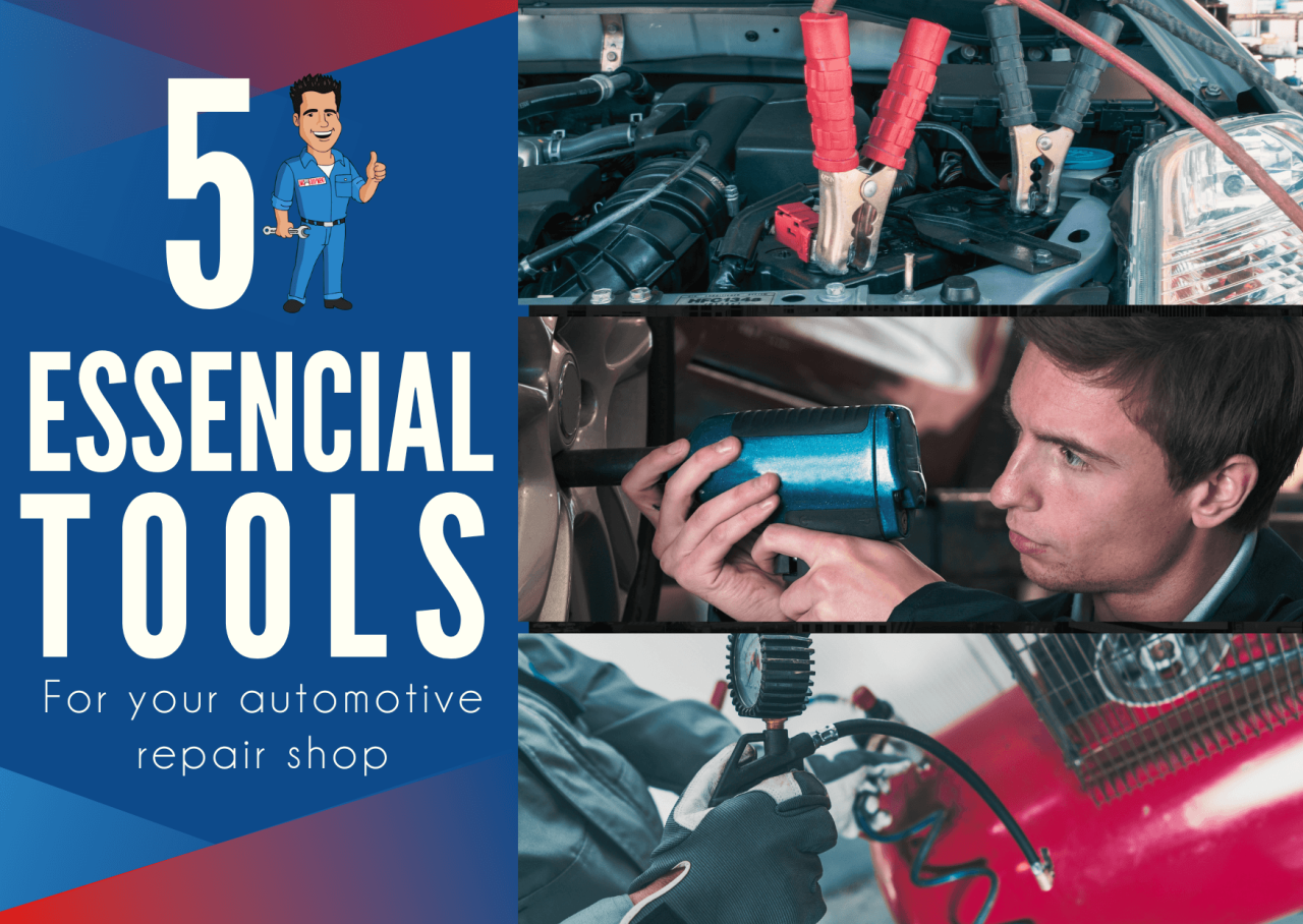 Five essential tools to successfully running an automotive repair shop ... What tools do I need for basic automotive repairs