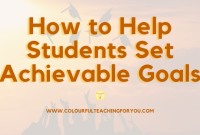 How To Set Achievable Education And Career Goals