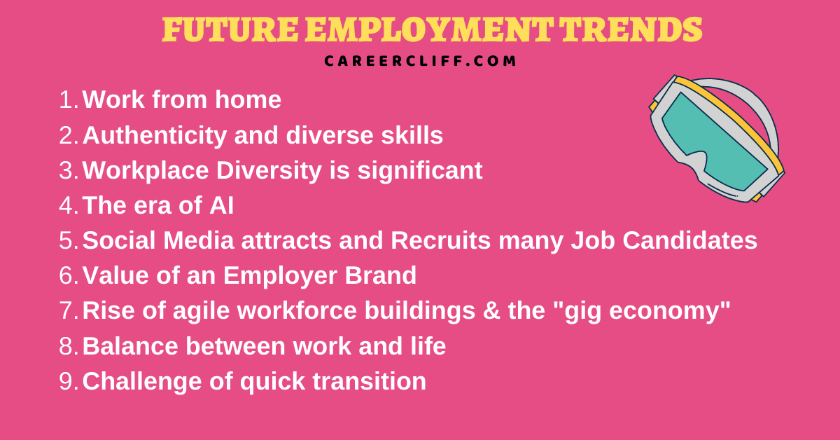 9 Future Dynamics Shaping Future Employment Trends - CareerCliff What Are The Emerging Job Trends For The Next Decade