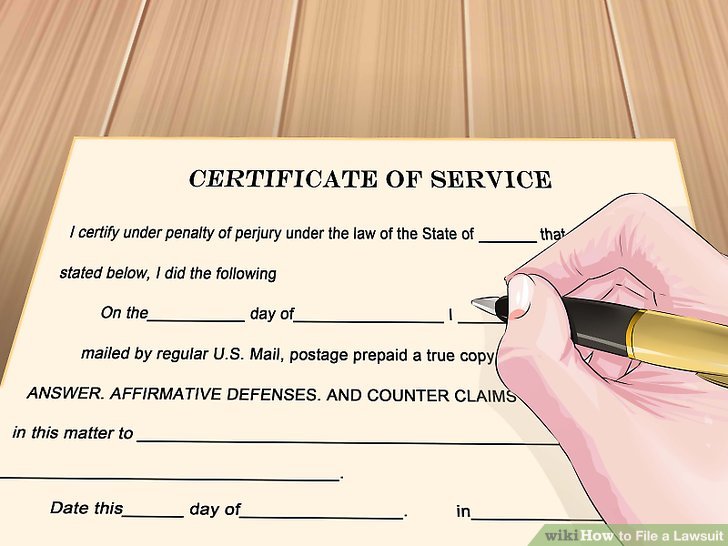 What Are The Steps To File A Lawsuit In Court