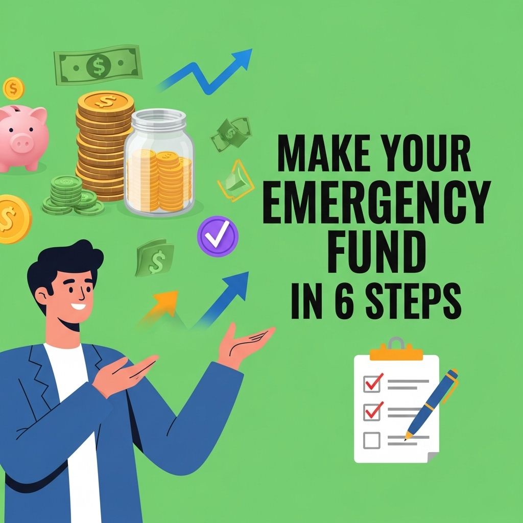 Build Your Emergency Fund in 6 Simple Steps Steps To Building An Emergency Fund Quickly
